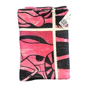 NWT Swiminista x James Peter Henry Beach Towel, Limited Edition, Pink/Black